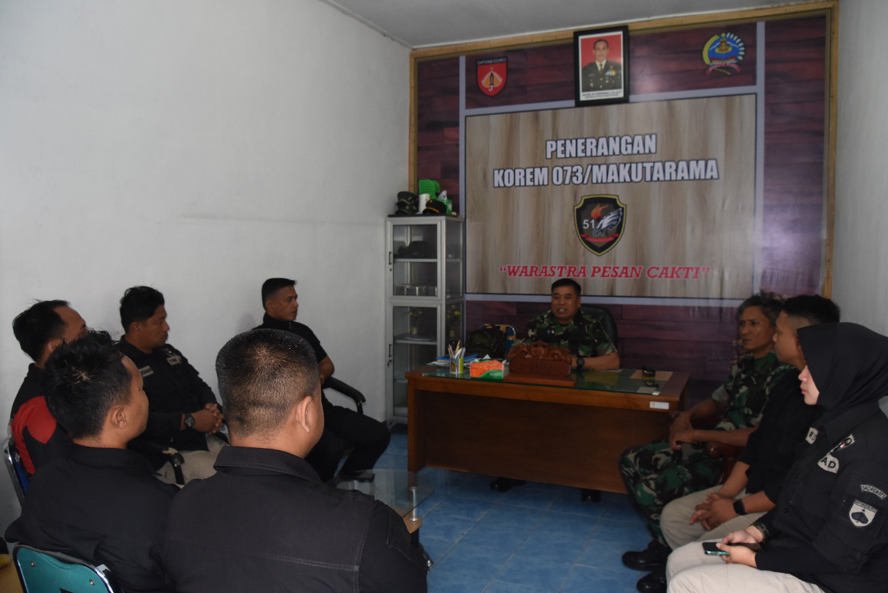 Bangun Semangat Kerja Insan Penerangan, Kapenrem 073/Makutarama Adakan Evaluasi 